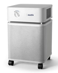 Slightly angled view of the high quality air purifier the Austin Air Healthmate
